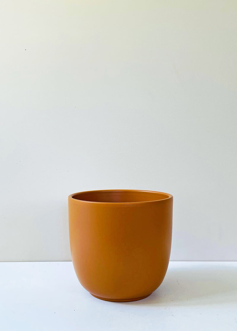 Tusca Caramel Ceramic Planter